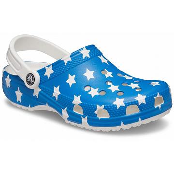 Crocs Classic American Flag Klumpa Férfi Kék | HU 0795GSOL